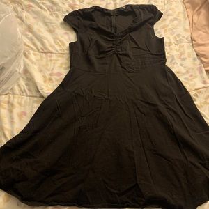Black pin up dress